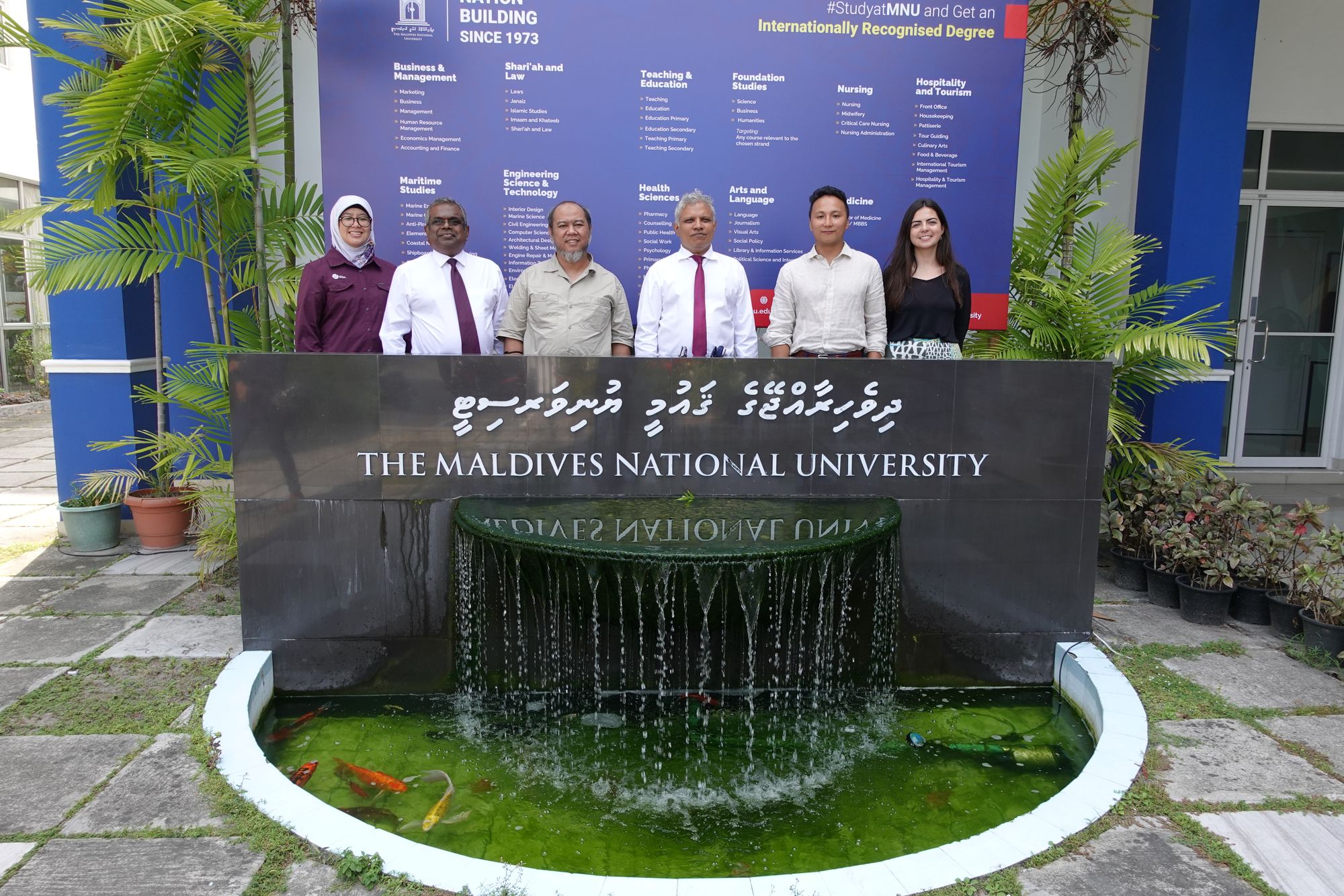 Meetings and workshops with Maldives National University, Rekam Nusatara Foundation and UNSW.